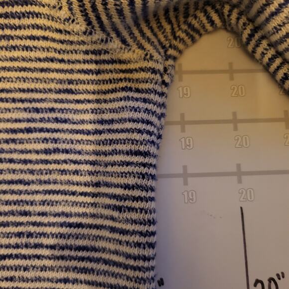 Levi's Made & Crafted Sweater Womens 1 Gray Blue Safari Heavy Knit Long Sleeve - Picture 10 of 11